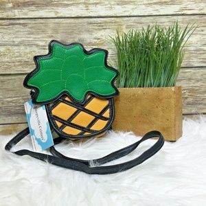 Sleepyville Critters Pineapple Purse Crossbody